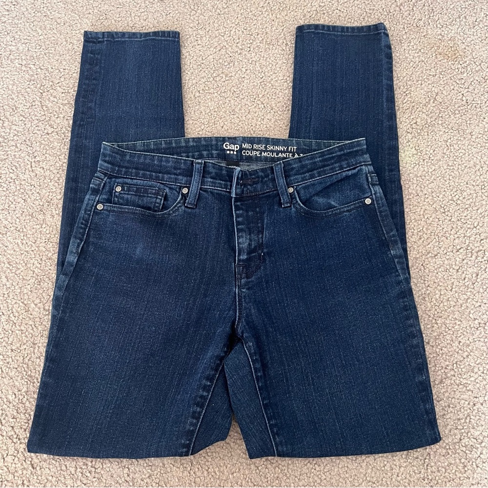 GAP MID-RISE SKINNY FIT JEANS! ✨